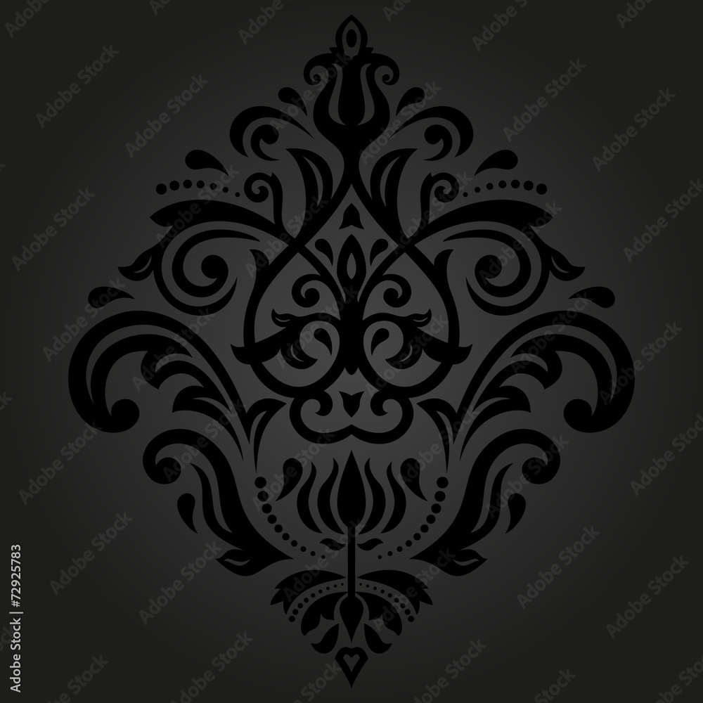 Floral Seamless Vector Pattern. Orient Abstract Background Floral Seamless Vector Pattern. Orient Abstract Background