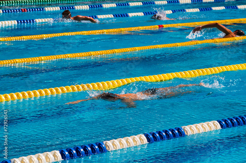 Swimming competition