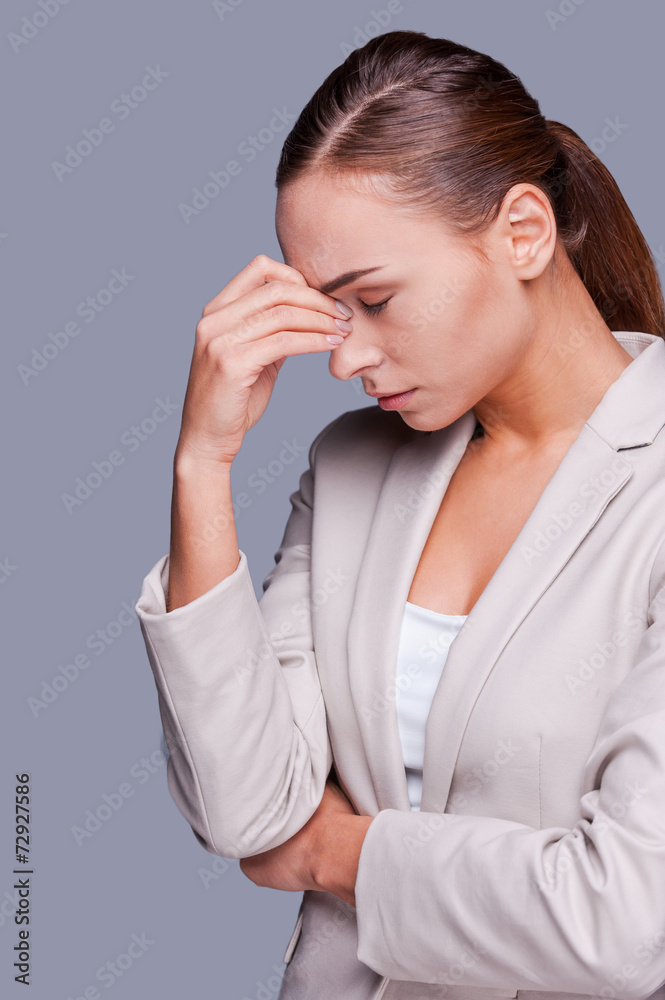 Headache is killing. Headache is killing.