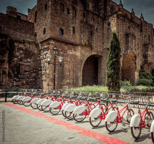 bicycle rentals in Barcelona