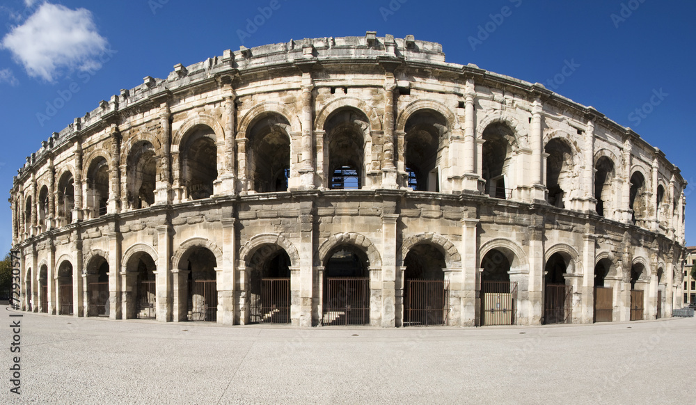 Exterior of the Arena of Nîmes