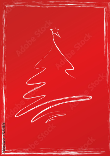 tannenbaum rot-weiss