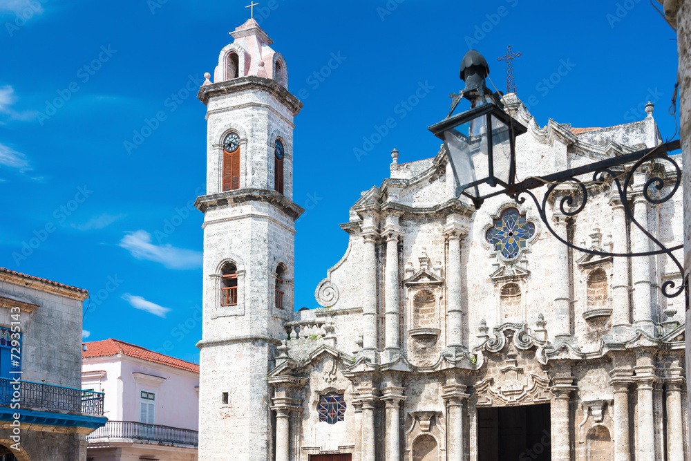 The cathedral of Havana