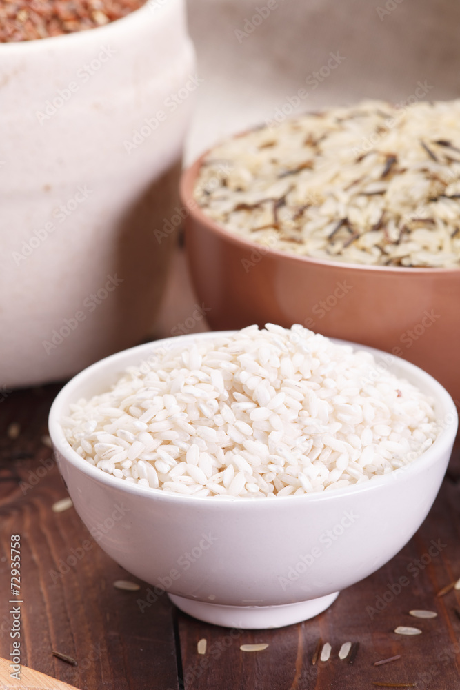 assortment of rice assortment of rice