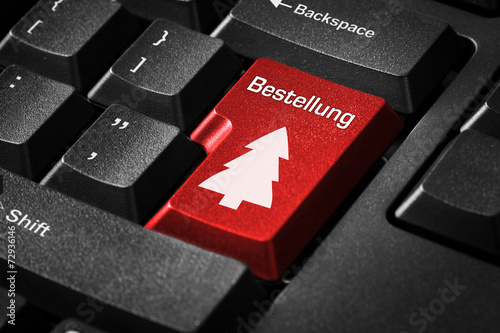 Foto Weihnachtsbestellung Online