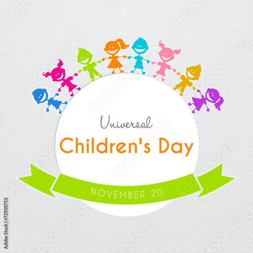 Universal Children day poster