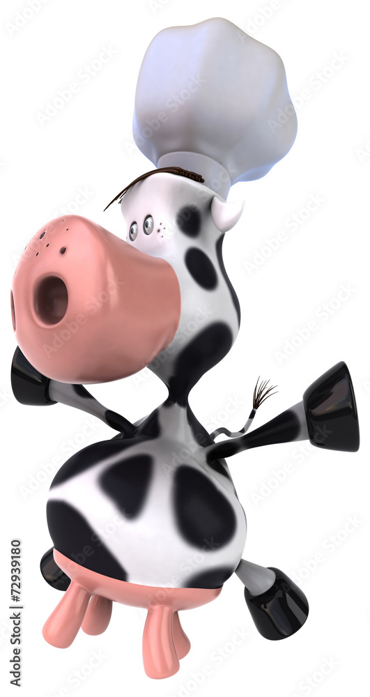 Fototapeta premium Fun cow