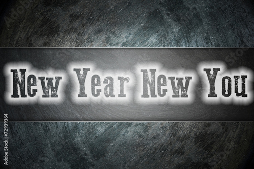 New Year New You Concept