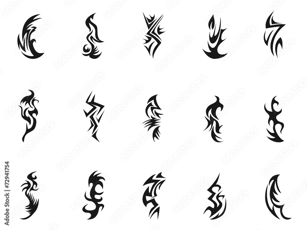 Obraz premium Tribal tattoo symbol design