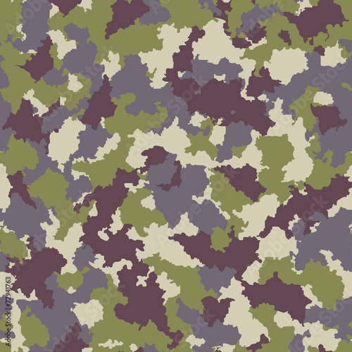 Seamless camouflage pattern