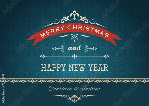 Christmas Vector Card