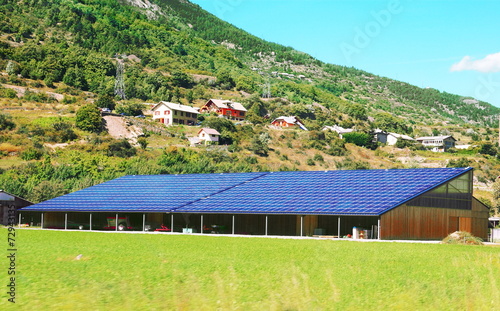 Production d'électricité par panneaux solaires