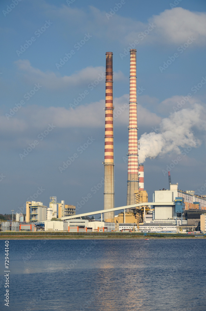 Fototapeta premium Elektrownia