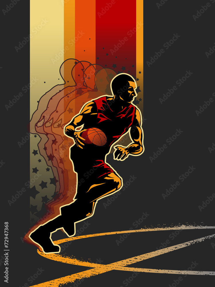 Obraz premium Basketball player