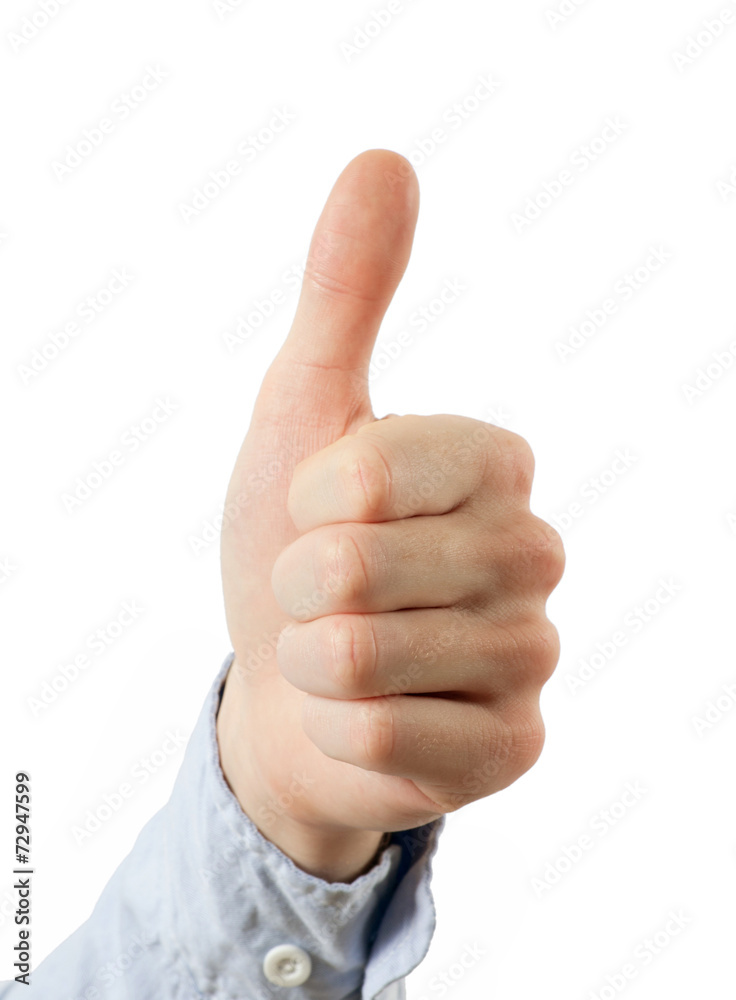 success hand