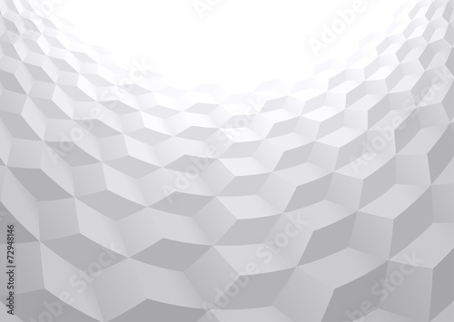 Abstract perspective background with 3d cubes