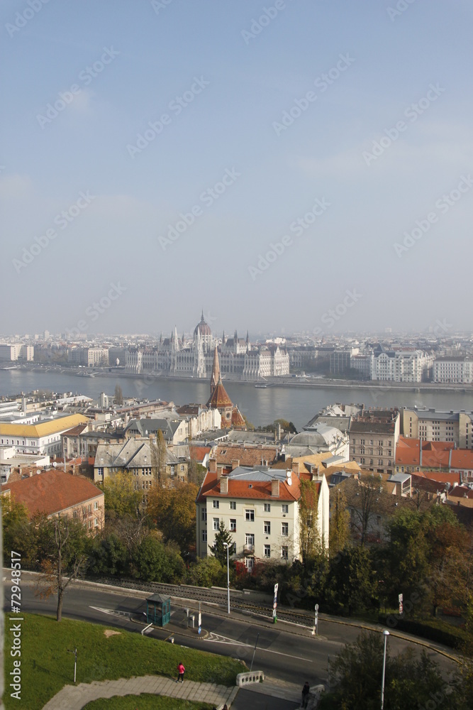 La Danube à Budapest, Hongrie