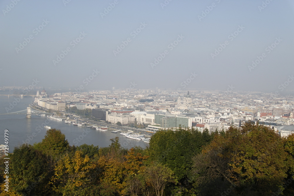 Le Danube à Budapest, Hongrie
