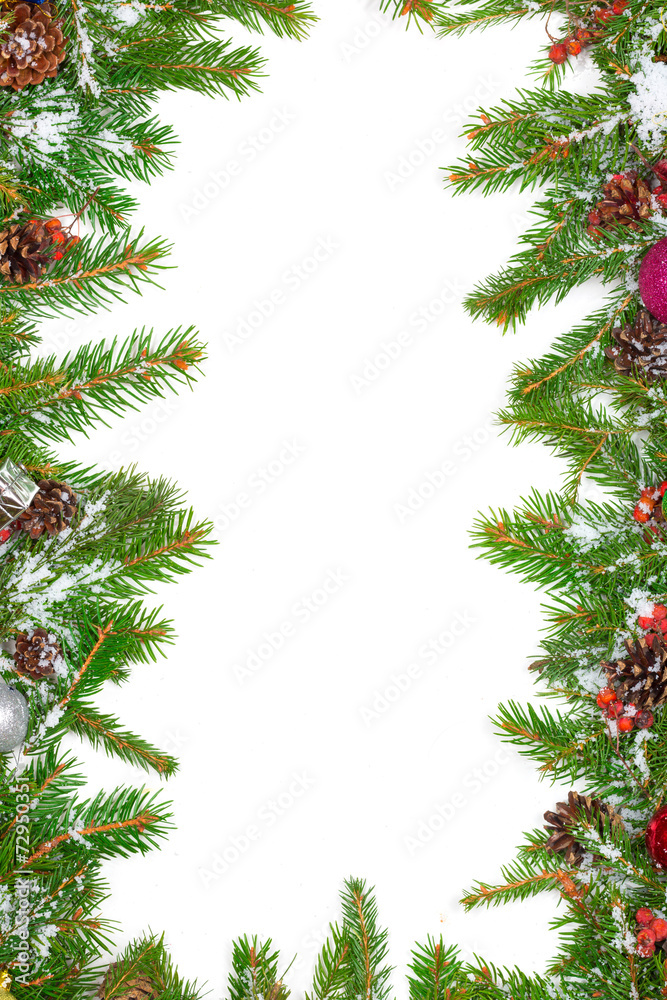Christmas background. Eve framework