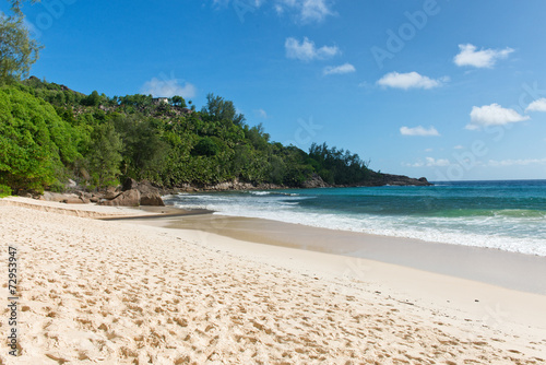 Attractive Nature View of Mahe Island  Seychelles