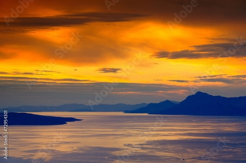 Makarska Riviera Sonnenuntergang - Makarska Riviera sunset 02 © LianeM