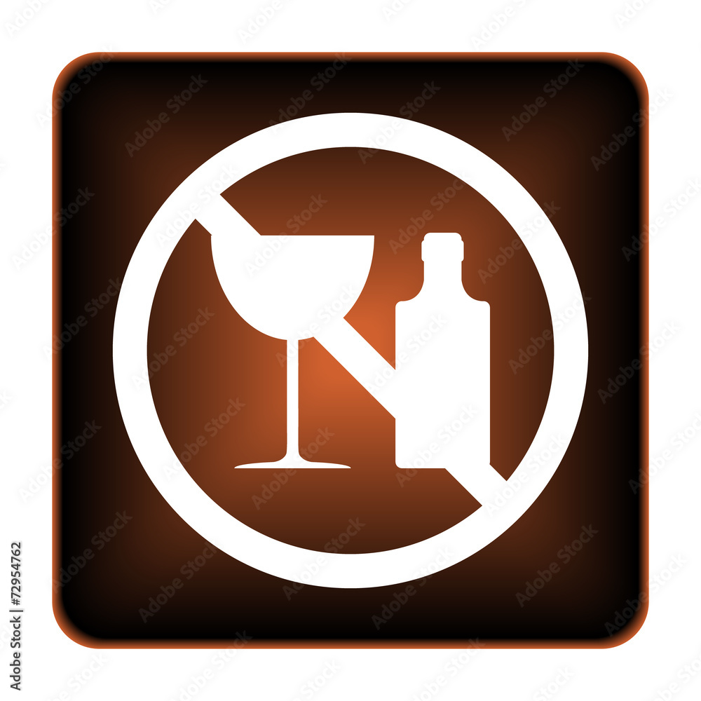 No alcohol icon