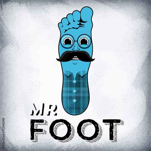 Мистер нога. Mr Foot.