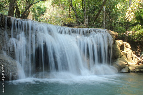 Huay Mae Kamin Waterfall. © kan7579