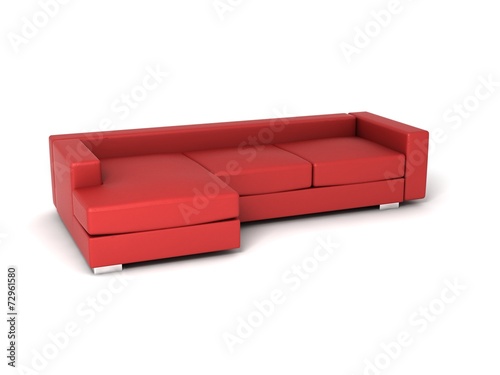 leather sofa photo