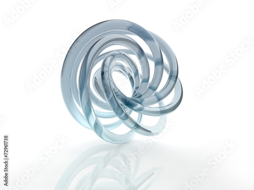 3D helix shape © henvryfo