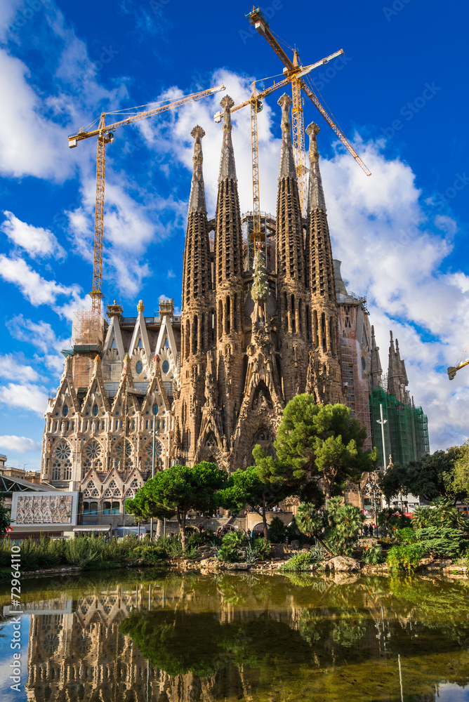スペイン サグラダ ファミリア Sagrada Familia Stock Photo Adobe Stock