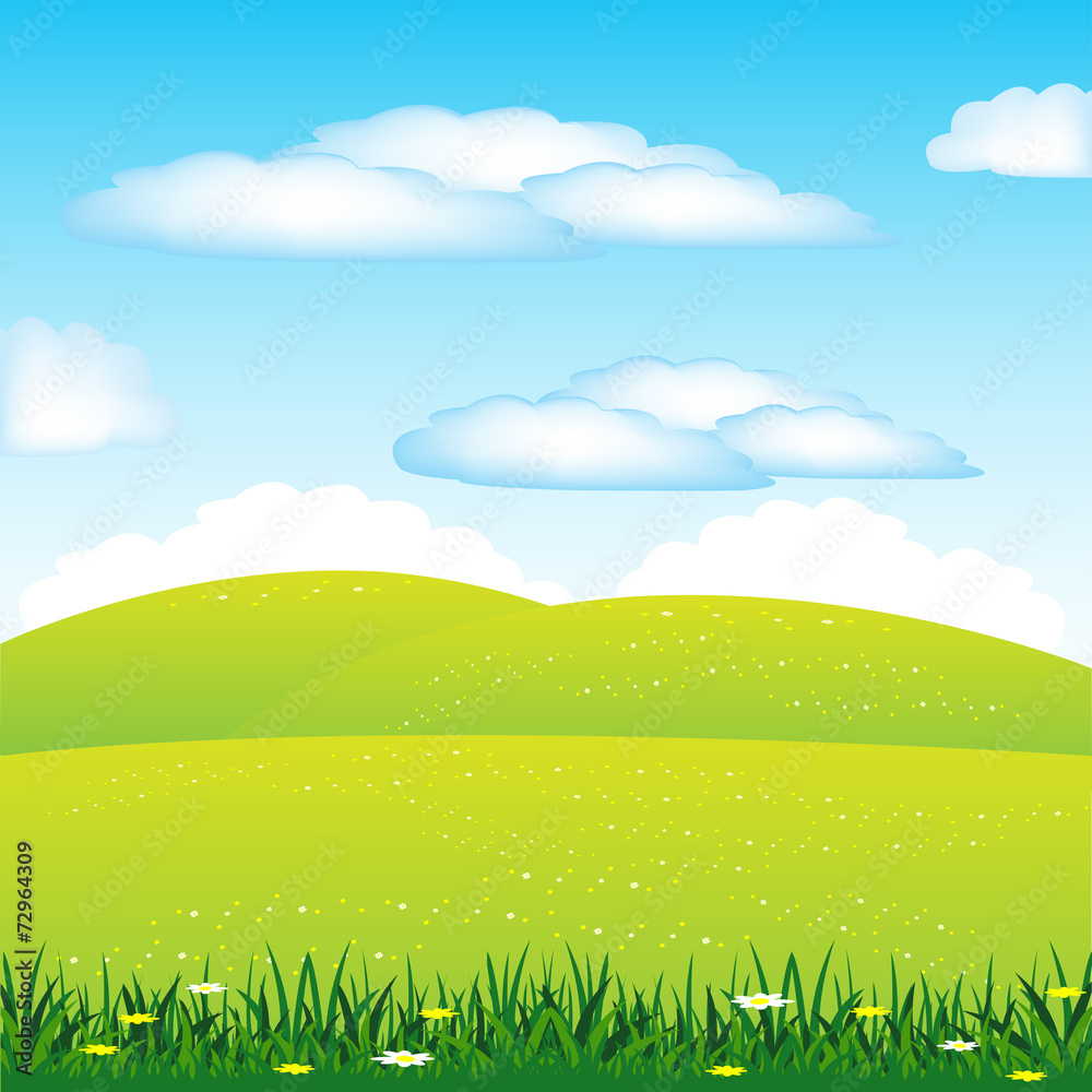 Obraz premium Year landscape