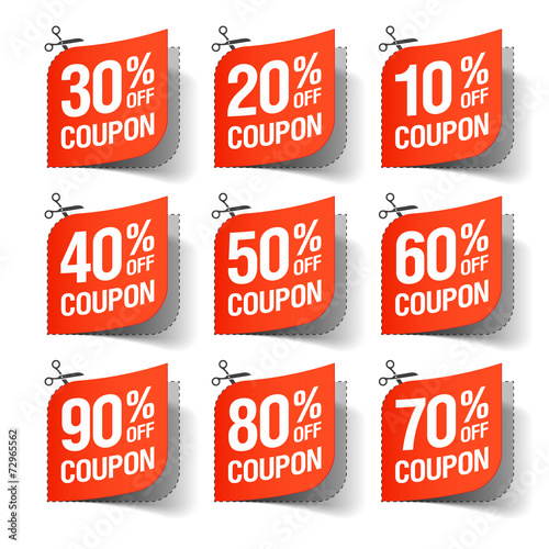 Sale coupons