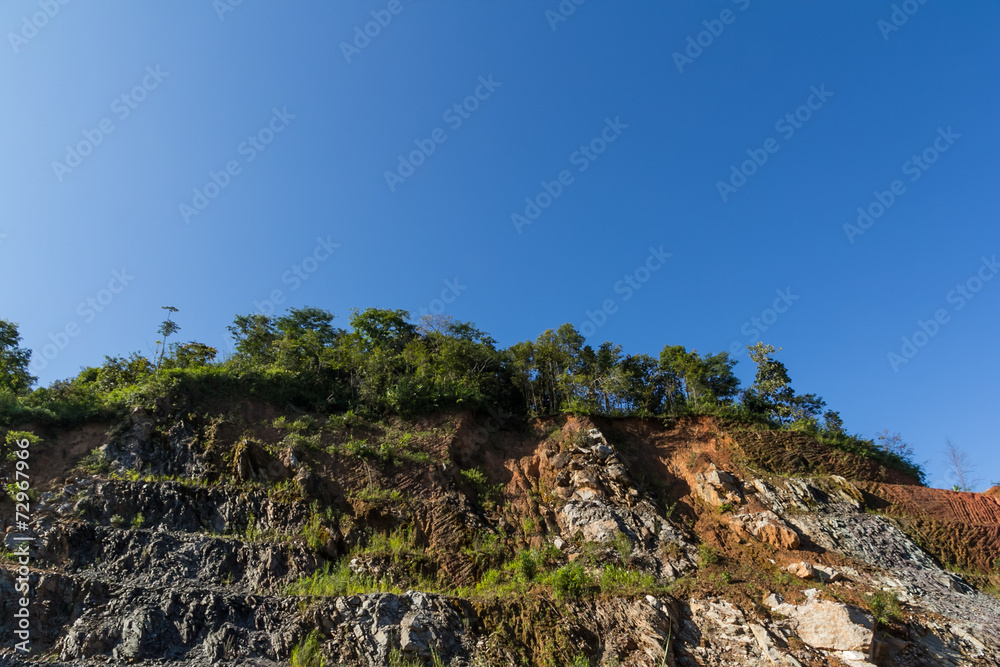 Naklejka premium cliffs