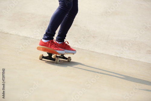 skateboarding legs