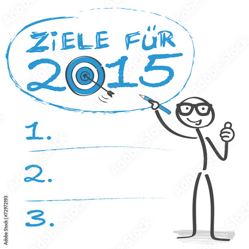 Ziele für 2015, Checkliste