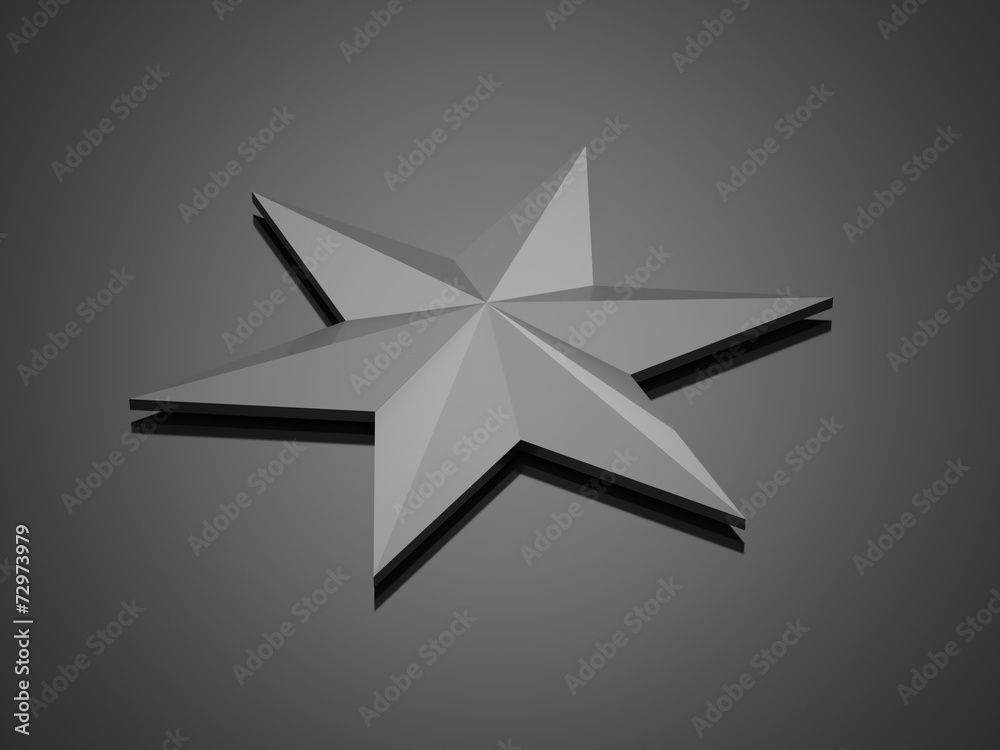 Fototapeta premium Black abstract stars background