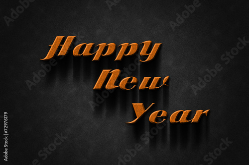 Happy new year 2015 creative greeting card design