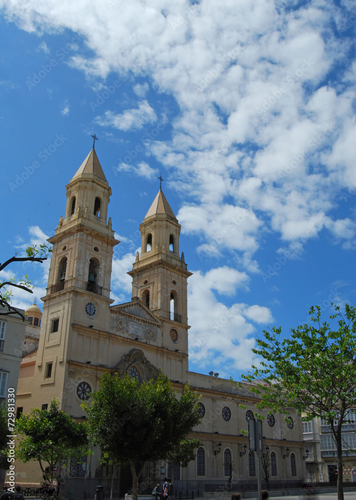 Cádiz, Iglesia de San Antonio, Andalucía