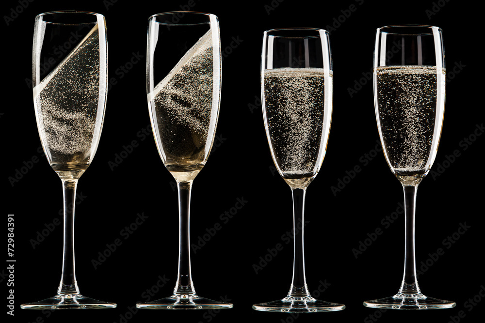 Glasses of champagne Glasses of champagne