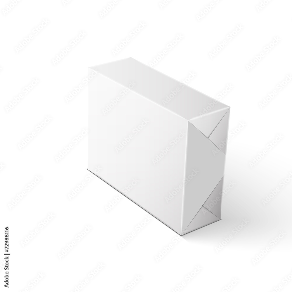White wrap package for new design White wrap package for new design
