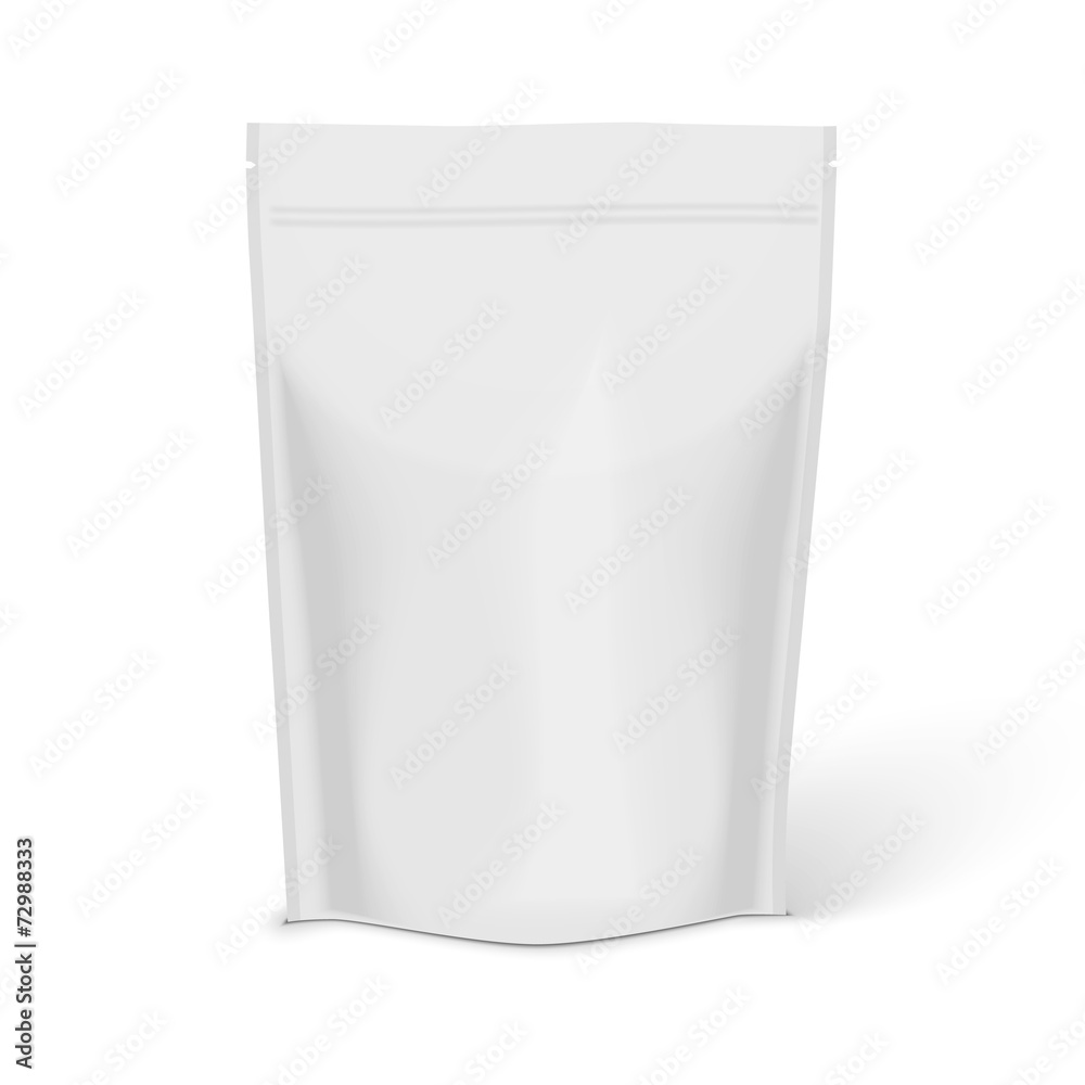 White Blank Foil Food Illustration White Blank Foil Food Illustration