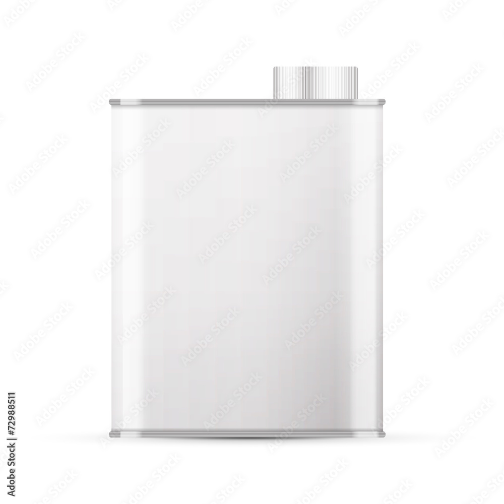 Olive oil can with blank space for general purpose Olive oil can with blank space for general purpose