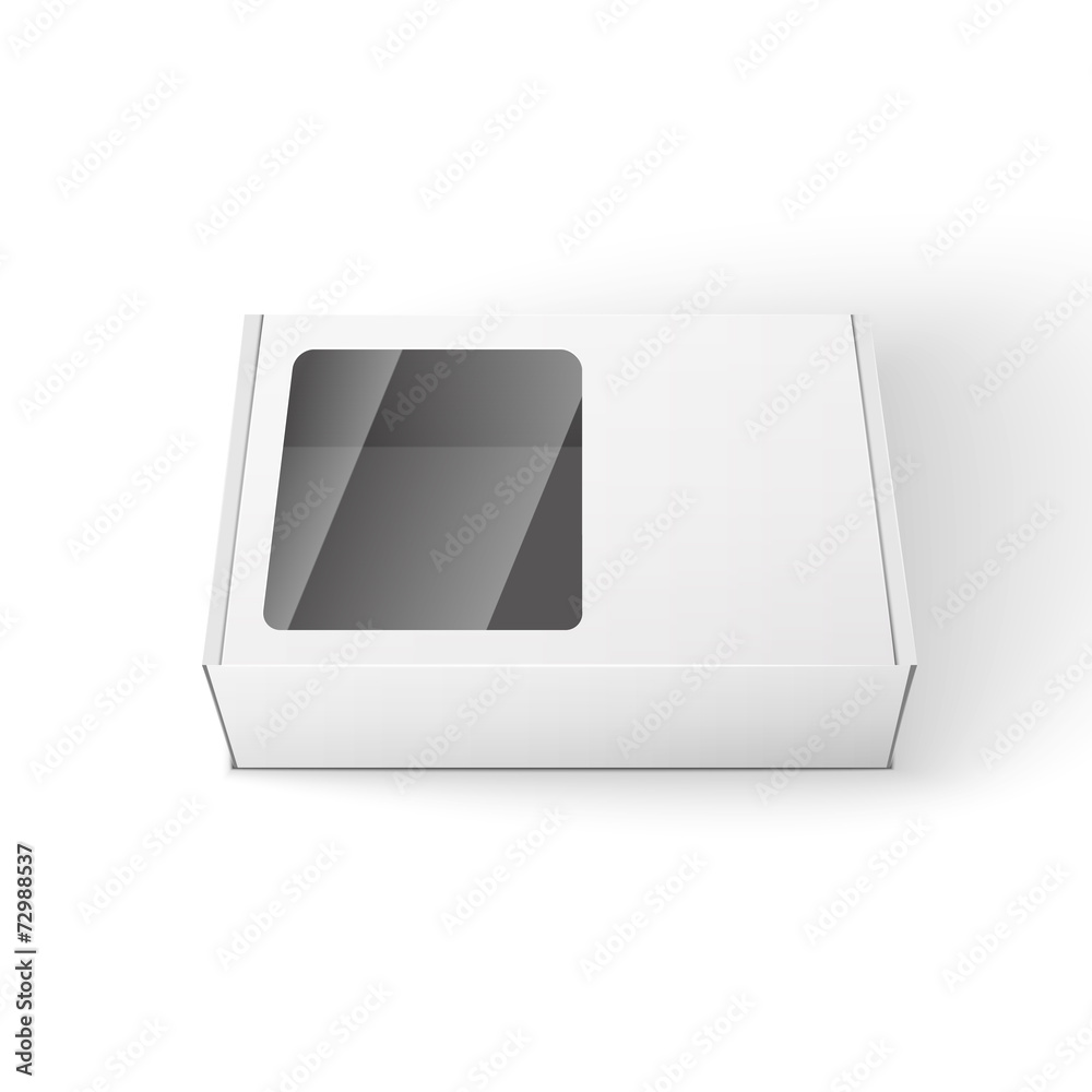 White Product Package Box White Product Package Box