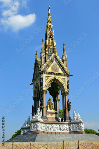 Albert Memorial in London.