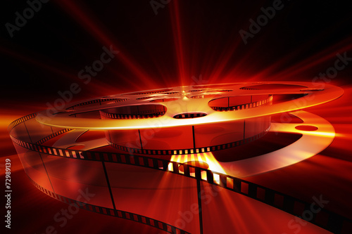 Foto Film reel with shine