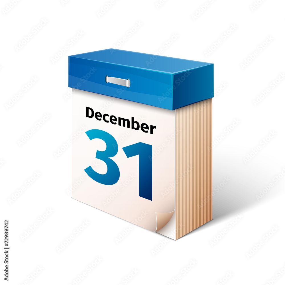 blue 3d calendar icon isolated on white blue 3d calendar icon isolated on white