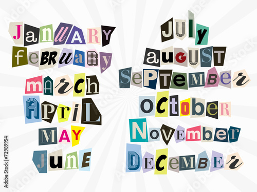 Anonymous month english
