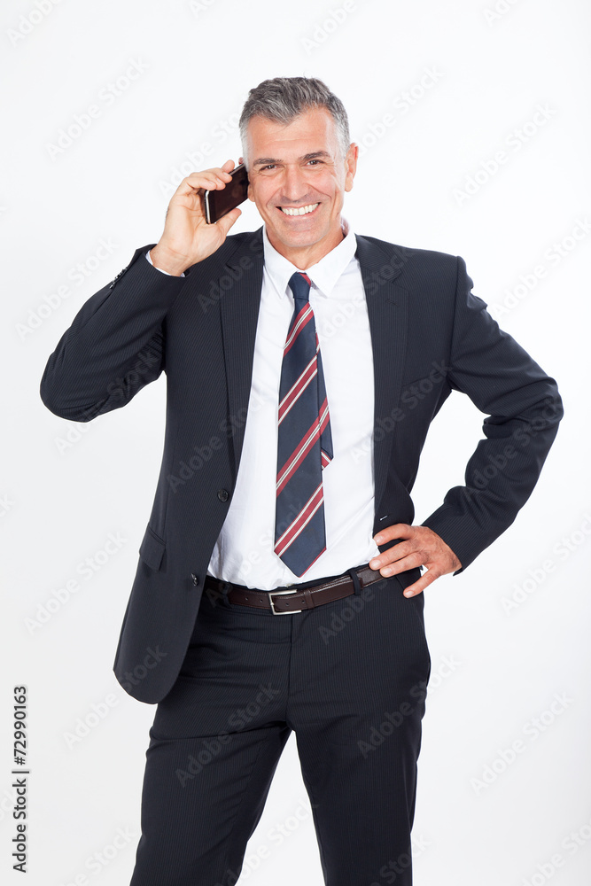 Naklejka premium Business Mann