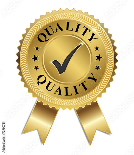 Vector of Quality (Gold & Black)
